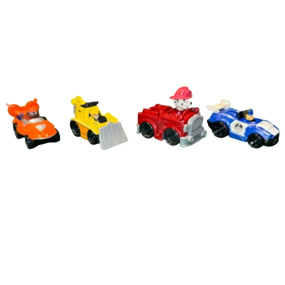 PAW Patrol True Metal Dino Collectible Die-Cast Vehicles 1:55‎ Scale Set of 4